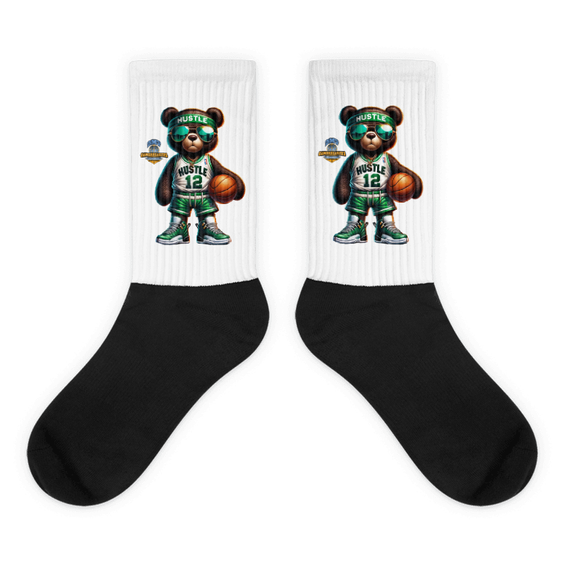 Hustle Bear Socks